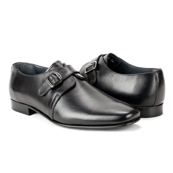 Junior Mirage 6952 Plain Toe Buckle Dress Shoe
