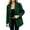 A-Green, variant on MaFYtyTPR Blazer for Women Long Sleeve Single Button Loose Fit Casual Office Suit Jacket With Chest Pockets A-Beige L