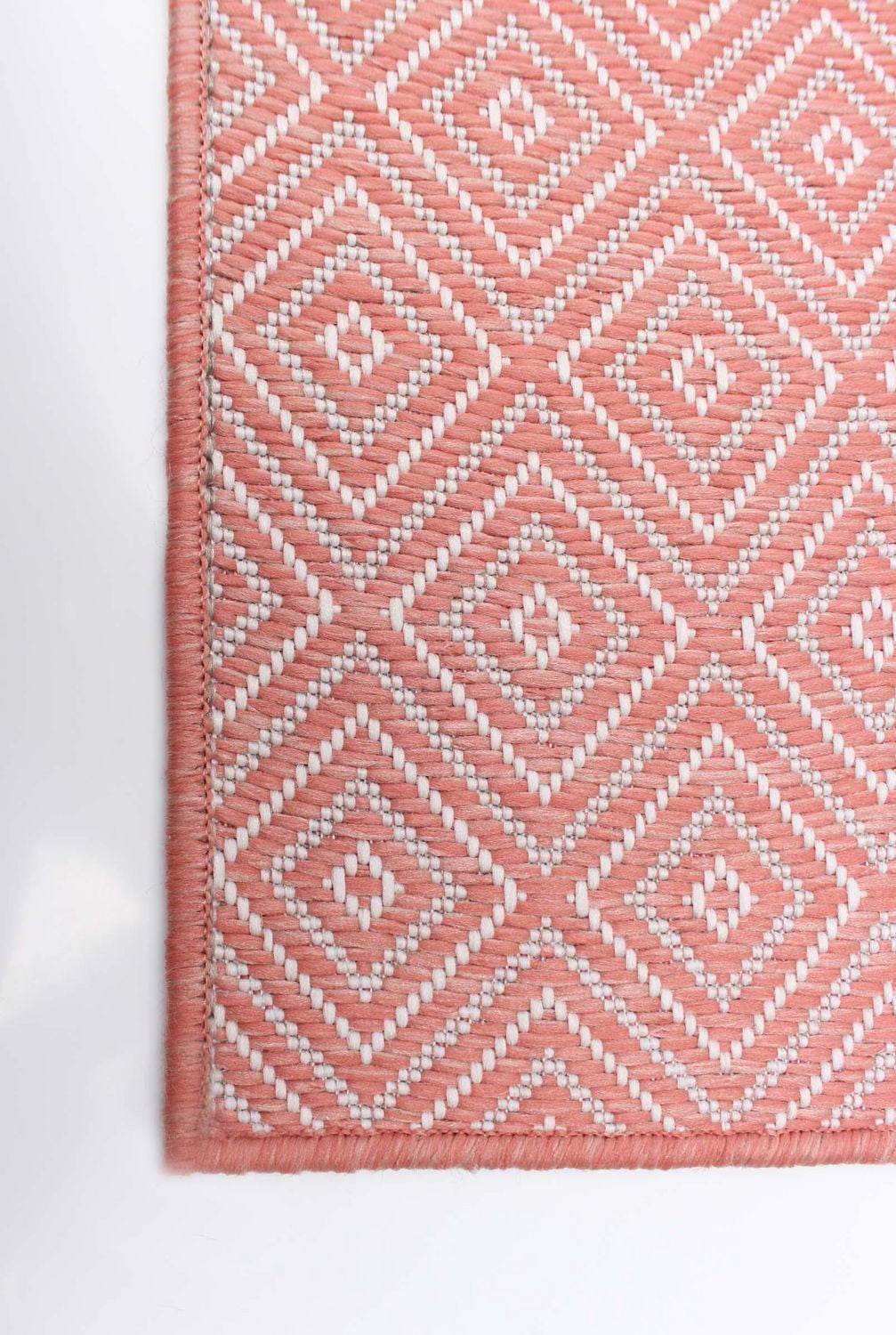 ECARPET Tapis d'Extérieur pour Patio, Terrasse, Jardin, Camping, Imperméable, Collection Veranda Diamond