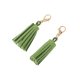 thumbnail image 4 of Accesorios de zapatos de moda, 1 par de encantos para agujetas, borlas, color verde, 4 of 5