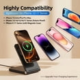 thumbnail image 2 of ETEPEHI Magnetic Wireless Charger -  2026 Foldable Portable Charging Stand Compatible with iPhone 17/17 Air/16/16 Plus/16 Pro/15/14/13/12, 2 of 7