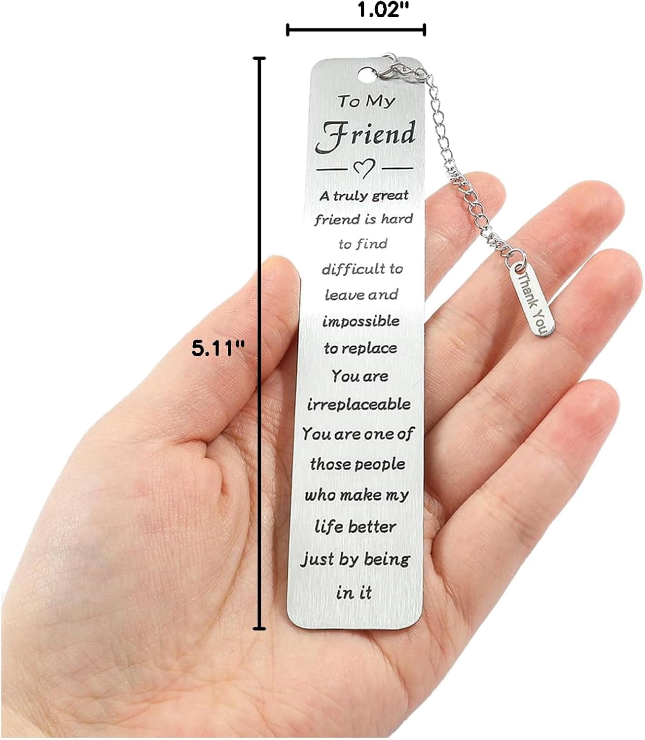 Bookmark Gifts for Best Friend Friendship Gift for Women Christmas Stocking Stuffers Friends Sentimental Gifts for Best Friend Birthday Graduation Gifts for Women Female Friend Gift Ideas