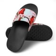 thumbnail image 4 of GZHJMY Stylish Slides for Women Men, Red Bird Spring Soft Flexible Slip-on Sandals Slippers, 4 of 7