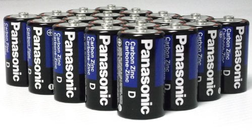 24 Pack Wholesale Lot Panasonic Super Heavy Duty D Batteries