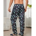 thumbnail image 4 of New men's fun-print casual loose-fitting long pants suitable for all seasons and can be worn as home pants, 4 of 5