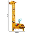 thumbnail image 6 of ShpilMaster Wooden Giraffe Sensory Wall Game, Yellow Activity Toy Growth Chart for Playroom, Nursery, Preschool, and Doctors' Office, 6 of 8