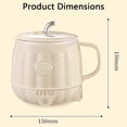 thumbnail image 7 of Multifunction Electric Heated Milk Cup, Rechargeable Portable 600ml 3-in-1 Mini Electric Heater Cup Red, 7 of 7
