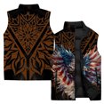 thumbnail image 4 of Chaleco sin mangas para hombre Eagle, chaquetas geniales para hombre, cálidas, duraderas, modernas, a la moda, ropa para hombre asequible, chalecos para hombres que trabajan, 4 of 5