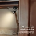 thumbnail image 4 of Lumière de Lecture Dimmable pour RV avec Port de Charge USB, Rotation Multi-Angle Faible Consommation Petits Projecteurs, Véhicules DC 12 à 24V, Éclairage Intérieur LED pour Remorque de Camping, 4 of 8