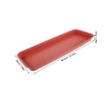 thumbnail image 2 of FOMIYES Para Macetas Rectangular De Resina Chocolate Resistentes Para Jardinería Y Bonsái, 2 of 8