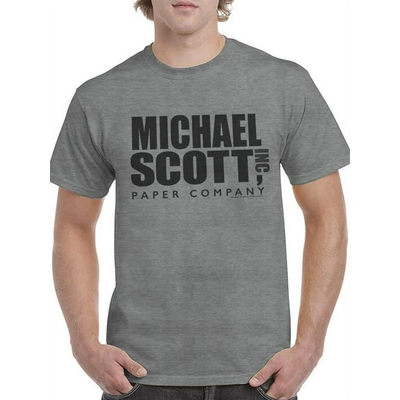 Michael Scott Paper Company T-Shirt Men The Office, Male Large