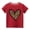 Red, variant on Penkiiy Valentine's Day Shirts Toddler Boys Girls Valentine Heart Graphic T-Shirt Casual Short Sleeve Tee Tops Black for 3-4 Years