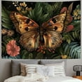 thumbnail image 2 of Shiartex Boho Mushroom Moth Tapestry for Girls Bedroom Aesthetic, Vintage Butterfly Botanical Plant Art Tapestries Wall Hanging for College Dorm Room Decor Multi Size, Fairy Galaxy Blanket Painting, 2 of 6