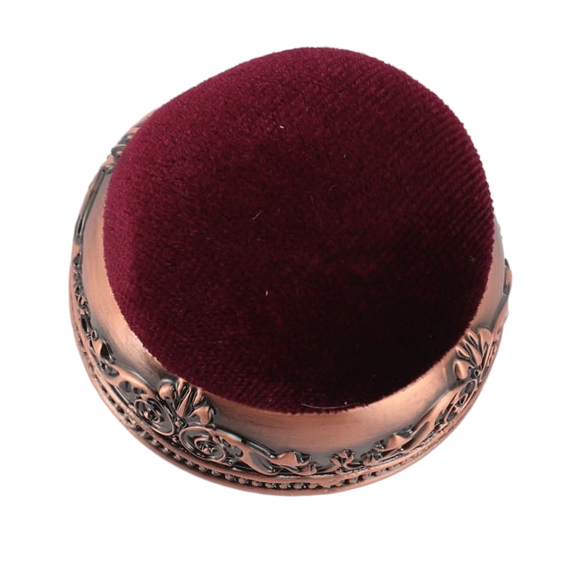 Vintage Pin Cushion Soft Elastic Metal Base Reduce Needle Injuries Ideal For Sewing Quilting