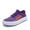 Purple, variant on GHFKKB Skate Shoe for Women Leisure Work Slip-on Casual Low Top Stylish Women Shoes