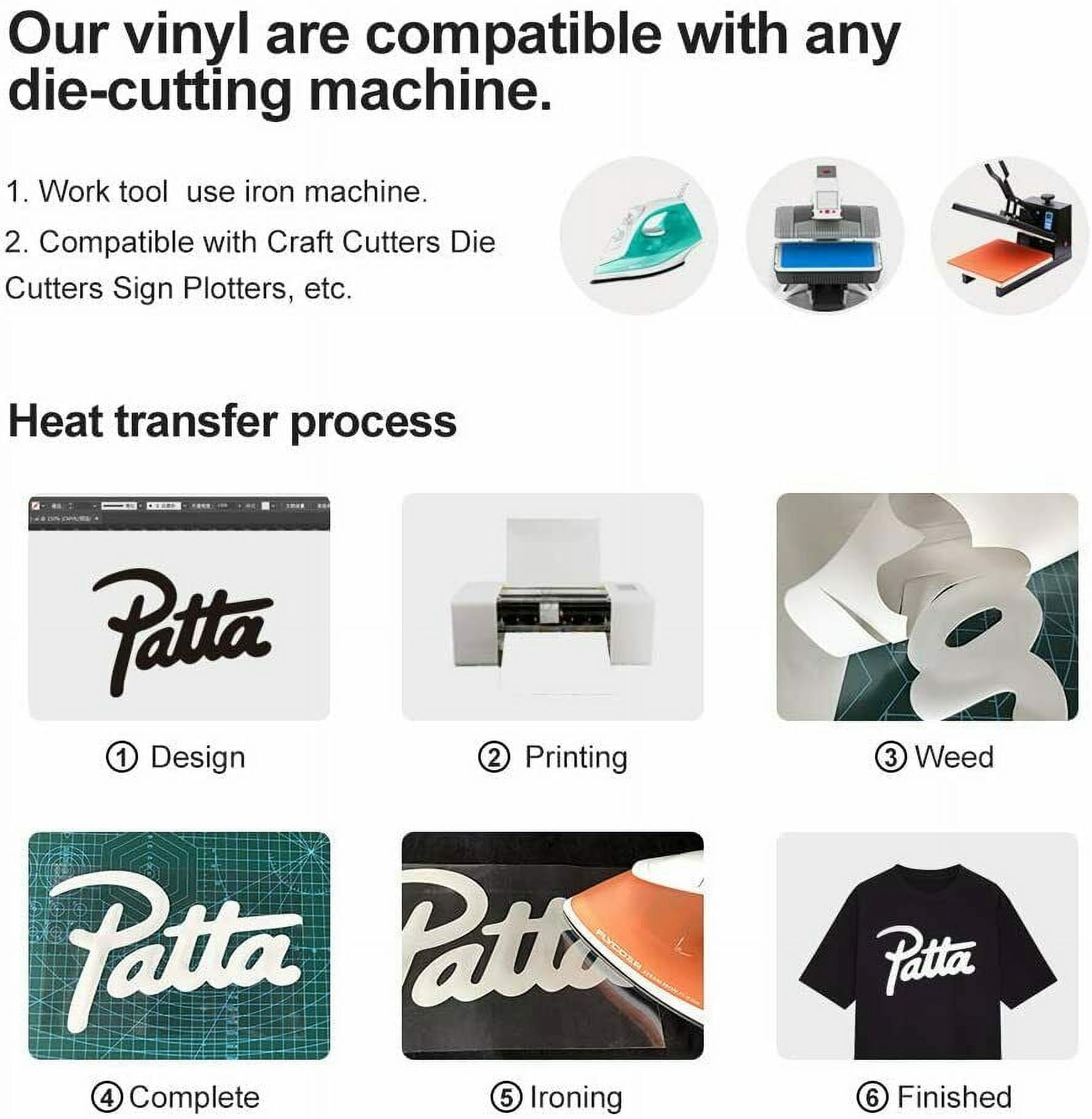 (3 pack) HTVRONT 13 Pack 12" x 10" HTV Heat Transfer Vinyl Bundle, Iron on Vinyl for T-Shirt, 9 Assorted Colors
