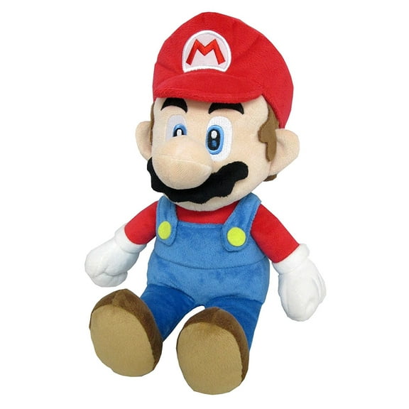 Super Mario All Star Collection Mario Medium Stuffed Plush, 16"