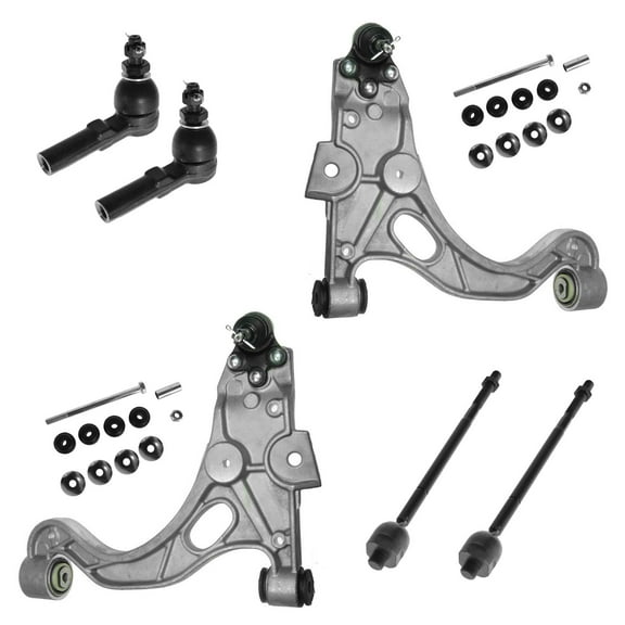 TRQ Ball Joint Control Arm Tie Rod Sway 8pc Suspension Kit for Buick Cadillac PSA58790