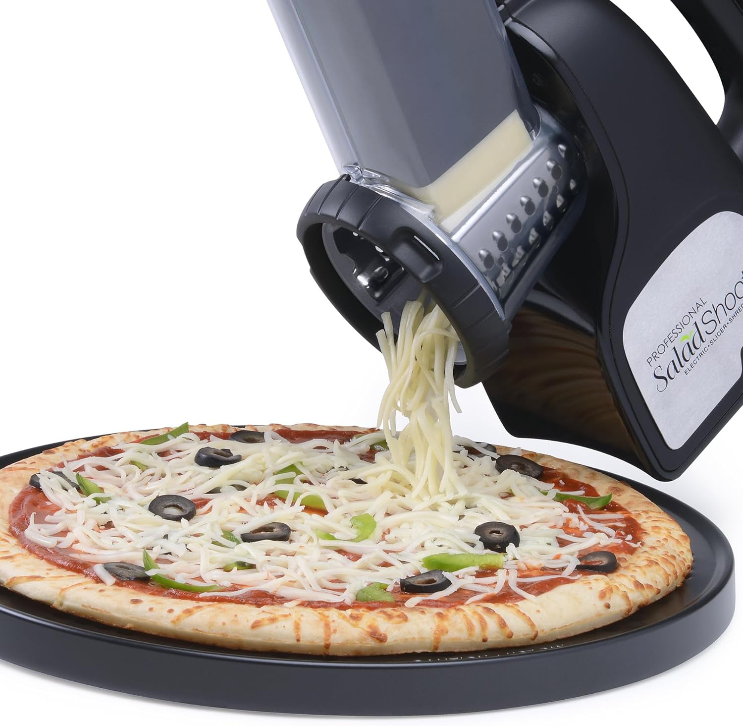 Presto Professional SaladShooter Electric Slicer/Shredder, Black
