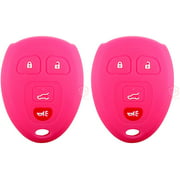 2x New Key Fob Remote Silicone Cover Fit/For Select GM Vehicles.