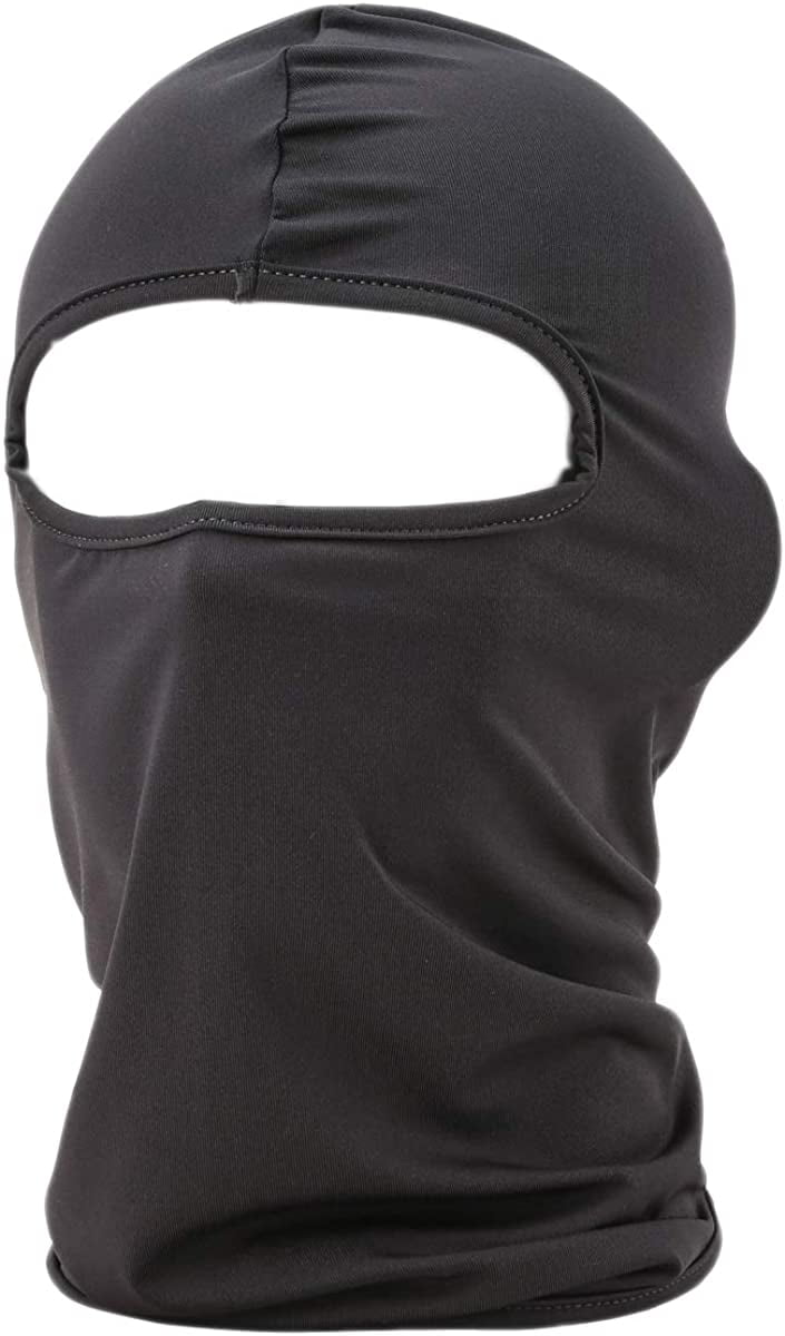 Thermal Fleece Balaclava Ski Cycling Neck Face Mask Cover Hood Hat Cap Kids qi 