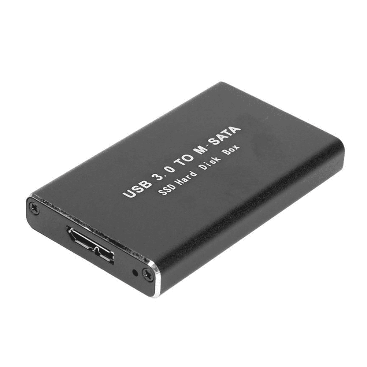 5X MSATA to USB 3.0 SSD Enclosure External Hard Drive Disk Box Storage Case Adapter for 30X50mm 30X30mm MSATA SSD