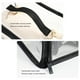 thumbnail image 5 of Injueey Bolsa de almacenamiento Armario Cajas a prueba de polvo Funda protectora impermeable Bolsas Organizador Ropa Colgante a prueba de humedad Almacenamiento y organización del hogar Negro S Injueey HA073736-01, 5 of 6