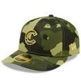 thumbnail image 3 of Men's New Era Camo Chicago Cubs 2022 Armed Forces Day On-Field Low Profile 59FIFTY, 3 of 6