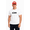 Red, variant on Adult 3D Embroidered Logo Cotton Cap - White