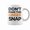 Black, variant on Dont Make This Ginger Snap V2 Coffee Mugs