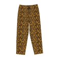 thumbnail image 4 of Xecao Snake Skin Women's Straight Lounge Pajama Pants: The Epitome of Relaxed Sleepwear, 4 of 9