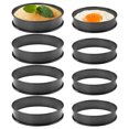 thumbnail image 1 of Pack de 8 anillos ANTIADHERENTES para muffins ingleses -, 1 of 6