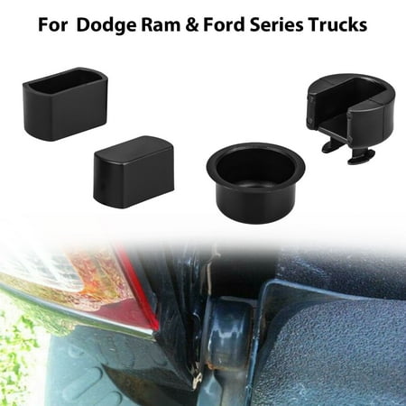 Tailgate Hinge Insert Kit, EEEkit 4pcs Tailgate Hinge Pivot Bushing Insert Kit for Dodge Ram 1500 2500 3500 and Ford F-150 F-250 F-350 F-450 F-550 Series Trucks