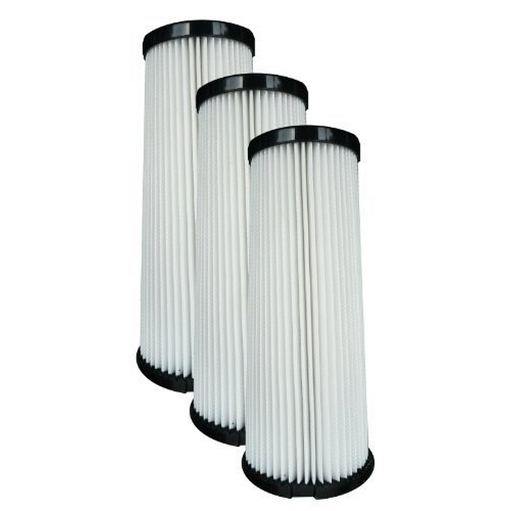 (3) Dirt Devil F1 Bagless Upright Vision Pleated HEPA filter, Breeze