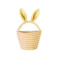 thumbnail image 2 of Kbndieu Easter Decorations Saving Home Textile Storage Storage Containers with Lids Easter Basket Easter Bunny Basket Cute Bag with Foldable Ears Tote Bags for Easter, 2 of 6