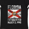 thumbnail image 4 of Inktastic Established March 3, 1845 Florida Flag Boys or Girls Toddler T-Shirt, 4 of 5