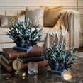 thumbnail image 5 of Coral Decor, Resin Coral Statue, Nautical Decorations for Home, Bedroom, Bathroom, Living Room, Beach/Coastal/Ocean Themed Cabinet Shelf Tabletop Decor, 5 of 6