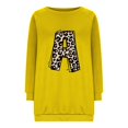 thumbnail image 3 of 50 % de Rabais Liquidation Chandail Surdimensionné pour Femmes 2023 Mode Décontractée Manches Longues Col Rond Imprimé Chandail Dames Hauts Blouse, 3 of 3