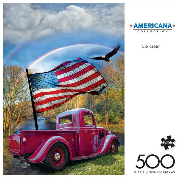Buffalo Games - Americana - Old Glory - 500 piece jigsaw puzzle
