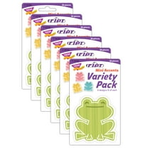 TREND Garden Frogs Mini Accents Variety Pack, 36 Per Pack, 6 Packs