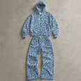 thumbnail image 5 of Solthread Mens Tracksuit 2 Piece Leopard Print Cheetah Print Hoodie and Wide Leg Pants Casual Outfit Sets, 5 of 6