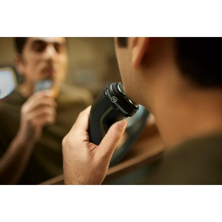 Philips Norelco CareTouch, Rechargeable Wet/Dry Electric Shaver with Pop-Up Trimmer - Ash Gold