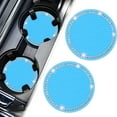thumbnail image 2 of 2 Pack Universal Auto Anti Slip Cup Holder Insert Coaster, Car Cup Holder Coaster, 2 of 5