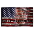 thumbnail image 3 of Bayyon Jesus American Grommet Flag One Nation Under God Flag Banner with Grommets 3x5Feet Man cave Decor, 3 of 4