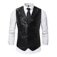 thumbnail image 1 of pstuiky Camisetas sin mangas para hombre, Blusa de negocios sin mangas con botones, cómoda y lisa, a la moda para hombre Tops elegantes para mujer s, 1 of 8