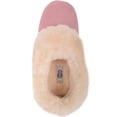 thumbnail image 6 of SNUGRUGS Women's Eleanor Low Top Sheepskin Ballerina Slipper with Suede Sole - Light Pink - US 6, 6 of 7