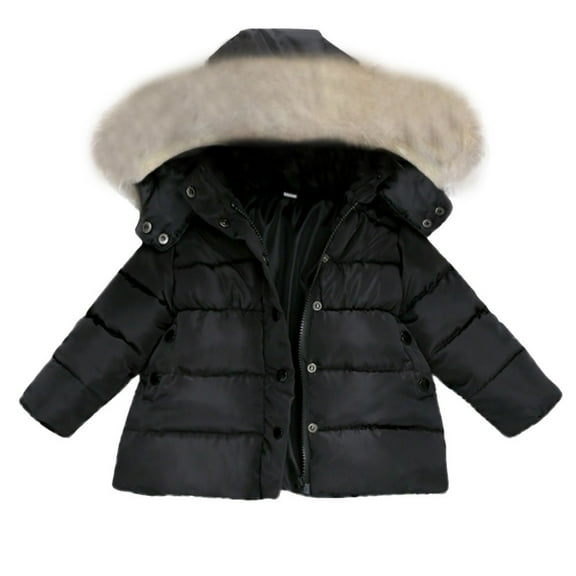 Huanglei Baby Girls Boys Kids Down Jacket Coat Autumn Winter Warm Children Clothes BK/100