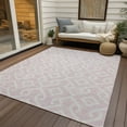 thumbnail image 5 of Addison Rugs Chantille Indoor/Outdoor Transitional Geometric Pink Washable Rectangle Rug, 3' x 5', 5 of 5