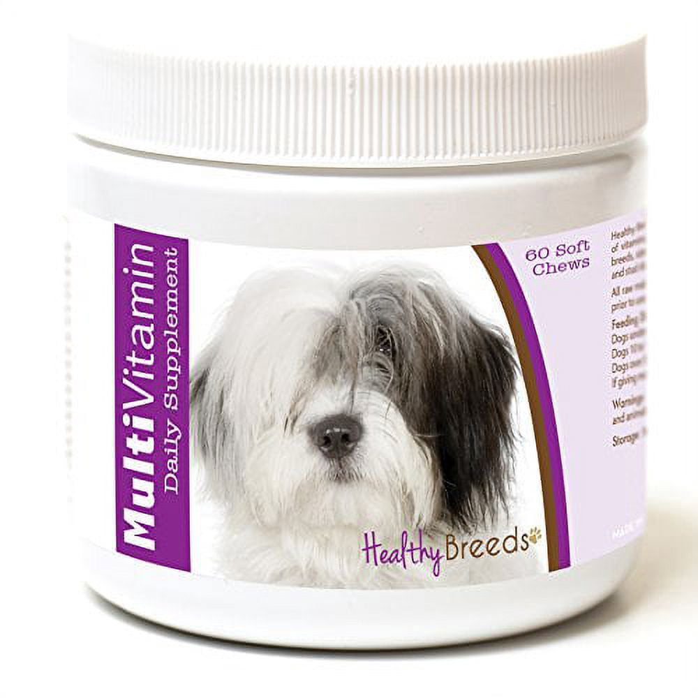 Healthy Breeds Dog Multi-Vitamin Soft Chew for Old English Sheepdog, Daily Vitamin and Mineral Supplement, 60 Count