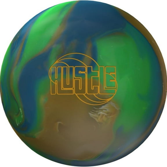 Roto Grip Professionally Drilled Hustle Earth Bowling Ball (This item includes a free Bowlerstore Rubber Shammy- Colors will vary for the shammy) 11lbs